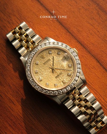RL. D a t e j u s t 68273 Champagne Anniversary Diamond Dial Two-Tone Jubilee 1993 31mm. 99 รูปที่ 5