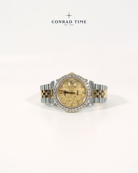 RL. D a t e j u s t 68273 Champagne Anniversary Diamond Dial Two-Tone Jubilee 1993 31mm. 99 รูปที่ 6