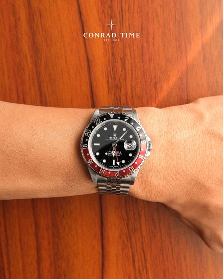 Rolex GMT-Master II 16710 'Coke Black Dial Jubilee 2000 40mm. 