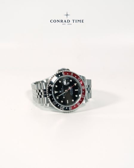 Rolex GMT-Master II 16710 'Coke Black Dial Jubilee 2000 40mm.  รูปที่ 7