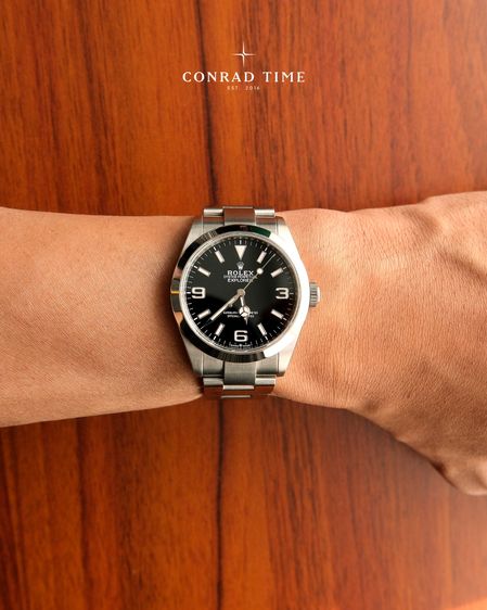 Rolex Explorer 224270 Black Dial Oyster Steel 2025 40mm. Fullset 99 รูปที่ 4