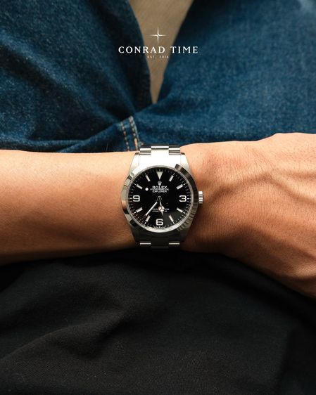 Rolex Explorer 224270 Black Dial Oyster Steel 2025 40mm. Fullset 99 รูปที่ 3