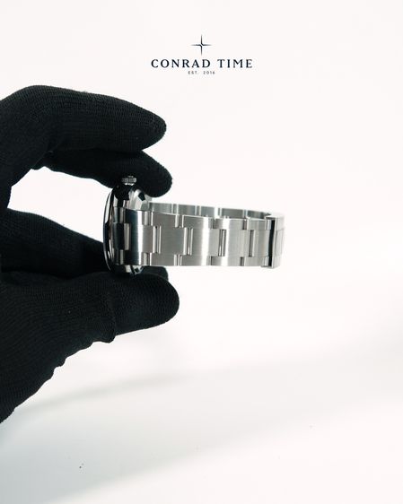 Rolex Oyster Perpetual 114200 Olive Green Dial Oyster Steel 2020 34mm. Fullset  รูปที่ 14