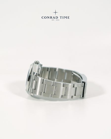 Rolex Oyster Perpetual 114200 Olive Green Dial Oyster Steel 2020 34mm. Fullset  รูปที่ 9