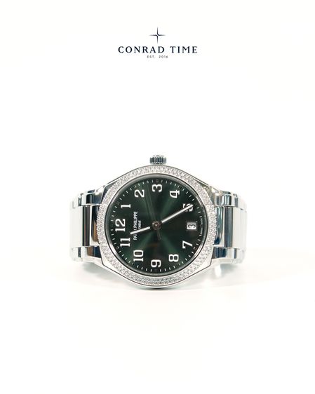 Patek Twenty-4 7300 1200A - 011 Green Dial Stainless steel 2022 36 mm. Fullset  รูปที่ 5