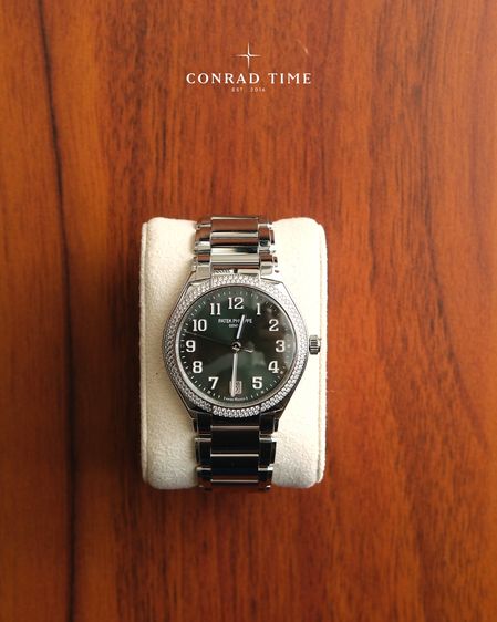 Patek Twenty-4 7300 1200A - 011 Green Dial Stainless steel 2022 36 mm. Fullset  รูปที่ 4