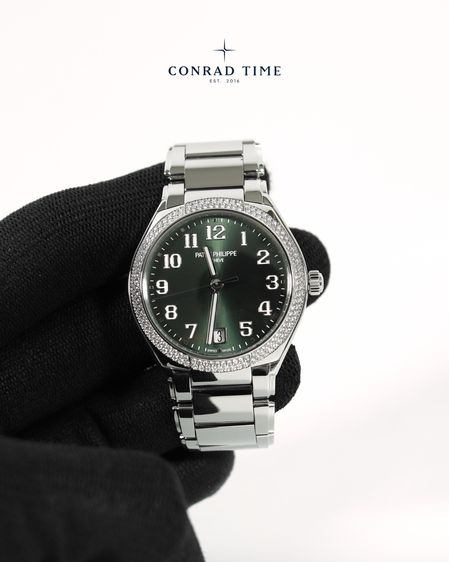Patek Twenty-4 7300 1200A - 011 Green Dial Stainless steel 2022 36 mm. Fullset  รูปที่ 15