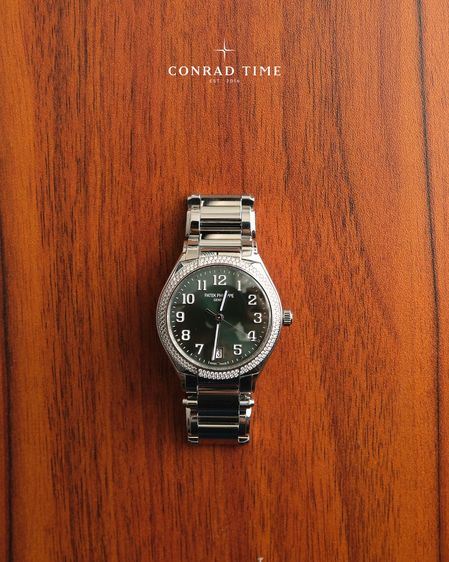 Patek Twenty-4 7300 1200A - 011 Green Dial Stainless steel 2022 36 mm. Fullset 