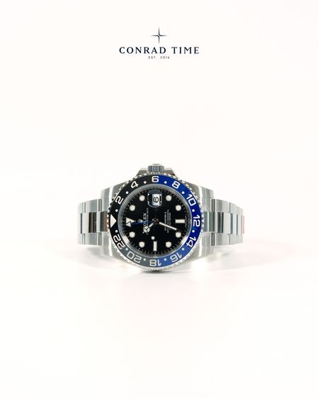 New Rolex GMT-Master II 116710BLNR 'Batman Black Dial Oyster Steel 2016 40mm. Fullset  100 รูปที่ 4