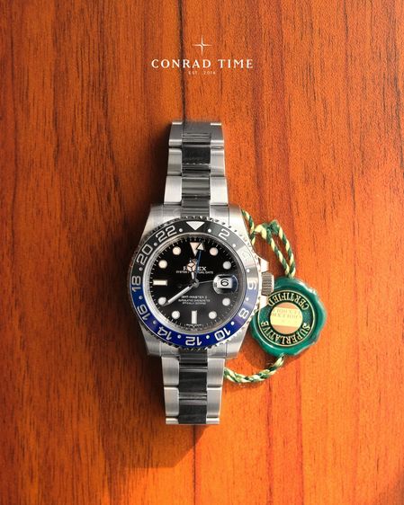 New Rolex GMT-Master II 116710BLNR 'Batman Black Dial Oyster Steel 2016 40mm. Fullset  100 รูปที่ 2