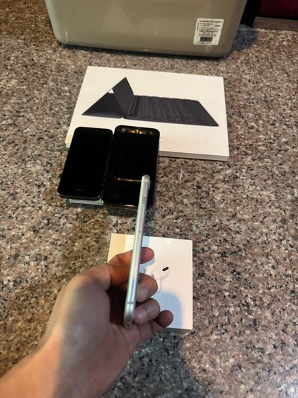 ขายไอโฟน7สีหายากSilver32กิ๊กไร้รอยแบต100สภาพสวยๆถูกมากกก รูปที่ 5