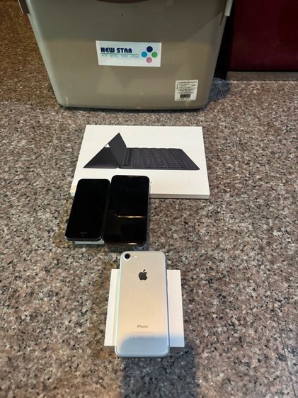 ขายไอโฟน7สีหายากSilver32กิ๊กไร้รอยแบต100สภาพสวยๆถูกมากกก รูปที่ 2