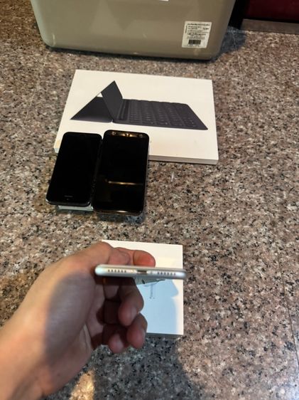 ขายไอโฟน7สีหายากSilver32กิ๊กไร้รอยแบต100สภาพสวยๆถูกมากกก รูปที่ 4