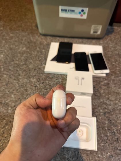 ขายถูกๆๆAir Pod Pro ของแท้มีกล่องใช้งานดีถูกมากกกก รูปที่ 4