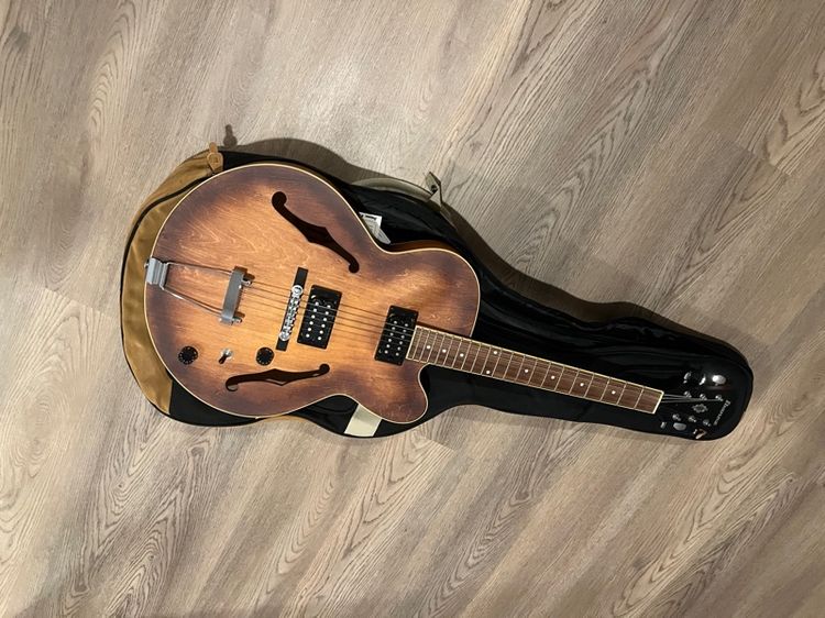 กีตาร์ไฟฟ้า Ibanez Hollow Body พร้อมกนะเป๋า รูปที่ 9