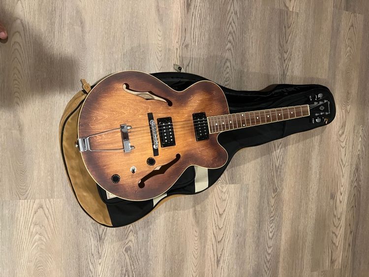 กีตาร์ไฟฟ้า Ibanez Hollow Body พร้อมกนะเป๋า รูปที่ 7