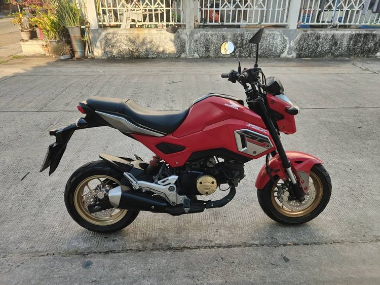 🛵ยังไงก็ขาย MSX125ABS ปี 61 เครื่องดี สีสวย สตาร์ทมือ รถบ้านพร้อมใช้งาน เปลี่ยนน้ำมันเครื่องฟรี ส่งฟรี30กิโล รูปที่ 3