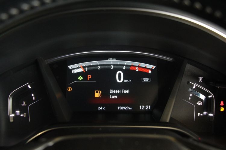 Honda CR-V 2018 1.6 DT EL 4WD Utility-car ดีเซล ไม่ติดแก๊ส เกียร์อัตโนมัติ เทา รูปที่ 4