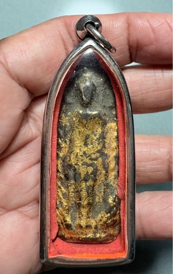 🙏พระร่วงยืน เนื้อชินทองเดิมไม่ทราบกรุ🙏พระกำแพงพลูจีบ  องค์ละ1250