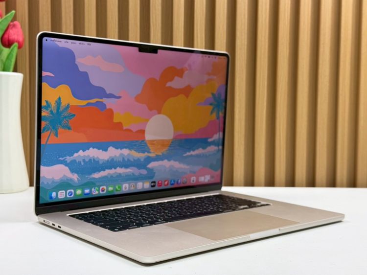 MacBook Air 15-inch M2 2023 Ram8GB SSD256GB Starlight  รูปที่ 3