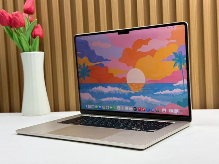 MacBook Air 15-inch M2 2023 Ram8GB SSD256GB Starlight  รูปที่ 2