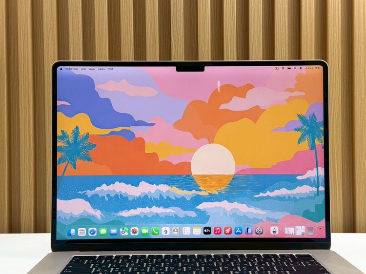 MacBook Air 15-inch M2 2023 Ram8GB SSD256GB Starlight  รูปที่ 4