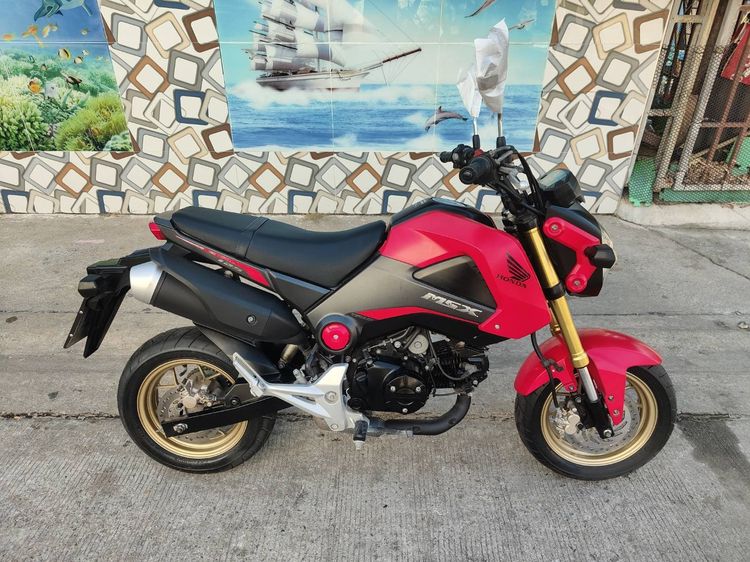 🛵ยังไงก็ขาย MSX125 ปี60 เครื่องดี สีสวย สตาร์ทมือ รถบ้านพร้อมใช้งาน เปลี่ยนน้ำมันเครื่องฟรี ส่งฟรี30กิโล รูปที่ 3