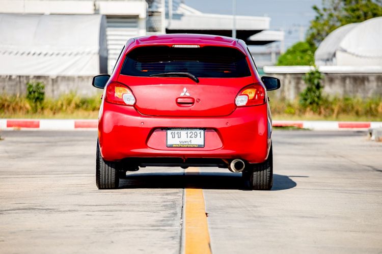 Mitsubishi Mirage 2013 1.2 GLS Limited Sedan เบนซิน ไม่ติดแก๊ส เกียร์อัตโนมัติ แดง รูปที่ 4