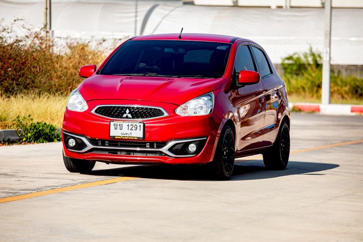 รถ Mitsubishi Mirage 1.2 GLS Limited สี แดง