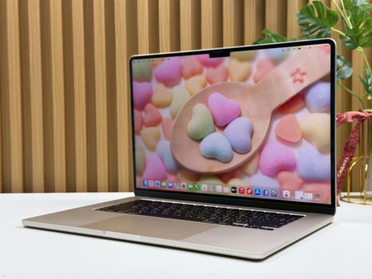 MacBook Air 15-inch M2 2023 Ram8GB SSD256GB Starlight  รูปที่ 2