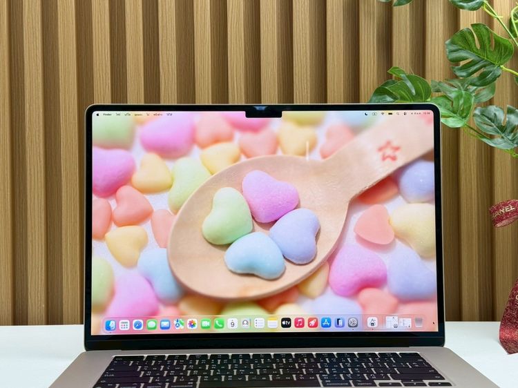 MacBook Air 15-inch M2 2023 Ram8GB SSD256GB Starlight  รูปที่ 4