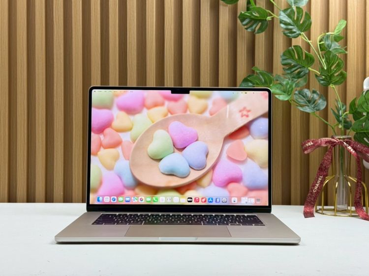 MacBook Air 15-inch M2 2023 Ram8GB SSD256GB Starlight 