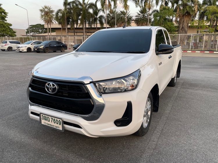 Toyota Hilux Revo 2023 2.4 Z Edition Entry Pickup ดีเซล ไม่ติดแก๊ส เกียร์อัตโนมัติ ขาว รูปที่ 3