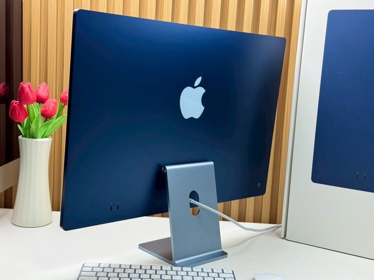 iMac 24-inch M1 2021 Ram8GB SSD256GB CPU8-Core GPU7-Core 2Ports Blue apple care 1 November 2026 รูปที่ 5