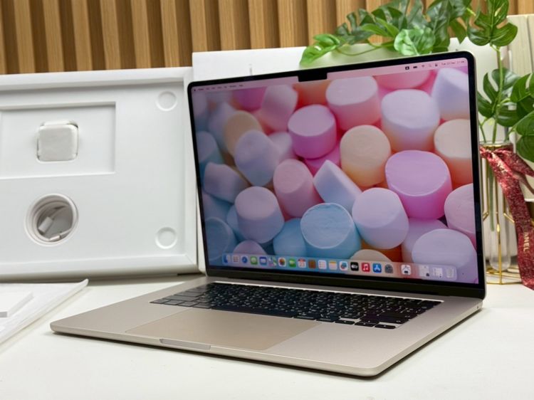 MacBook Air 15-inch M2 2023 Ram8GB SSD256GB Starlight  รูปที่ 2