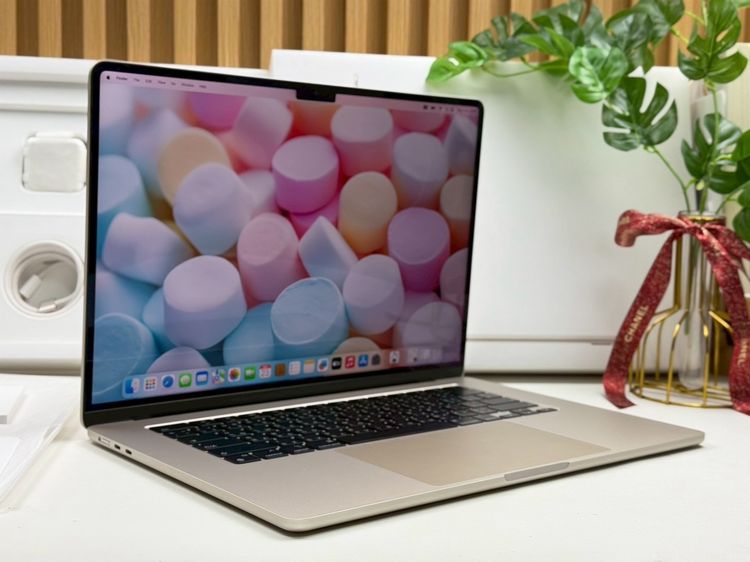 MacBook Air 15-inch M2 2023 Ram8GB SSD256GB Starlight  รูปที่ 3