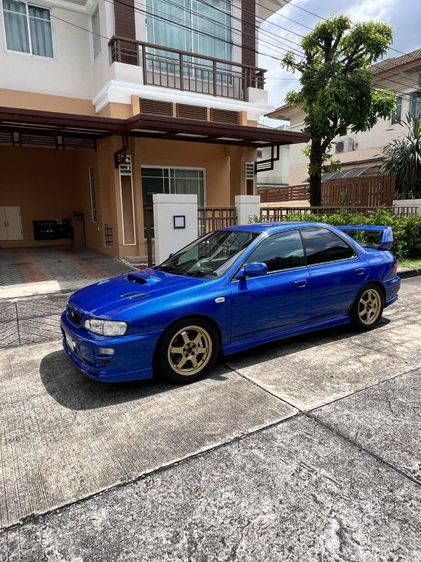 Subaru Impreza 1996 2.0 WRX STi 4WD Sedan เบนซิน เกียร์ธรรมดา น้ำเงิน รูปที่ 4