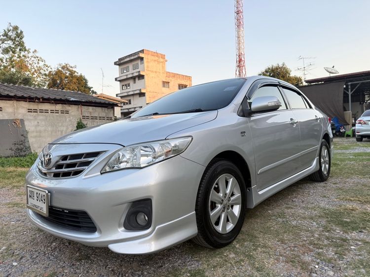 Toyota Altis 2012 1.8 E Sedan เบนซิน ไม่ติดแก๊ส เกียร์อัตโนมัติ เทา รูปที่ 2