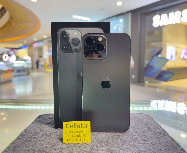iPhone 13 Pro Max 128GB Graphite สภาพสวย ครบกล่อง