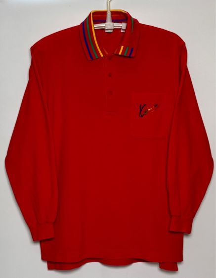 ⚠️รุ่นใหม่‼️เสื้อโปโล KENZO ของแท้ รุ่น GOLF สไตล์สปอร์ต แขนยาว รูปที่ 5