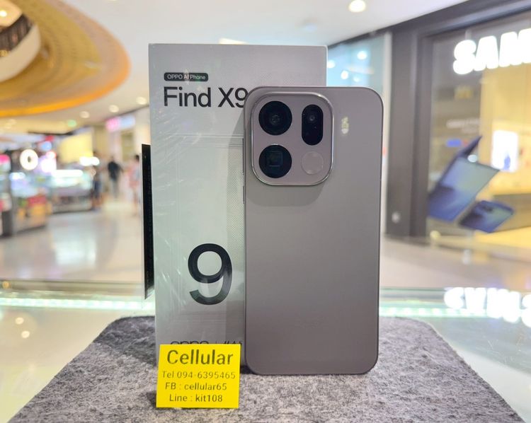 OPPO Find X9 Pro 512GB ประกันศูนย์ไทย10เดือนกว่า ครบกล่อง