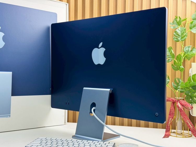 iMac 24-inch M1 2021 Ram8GB SSD256GB CPU8-Core GPU7-Core 2Ports Blue apple care 1 November 2026 รูปที่ 6