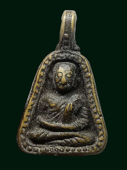 พระหลวงพ่อเงินเก่าเนื้อโลหะ รูปที่ 3