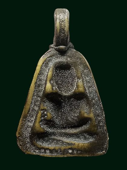 พระหลวงพ่อเงินเก่าเนื้อโลหะ รูปที่ 2