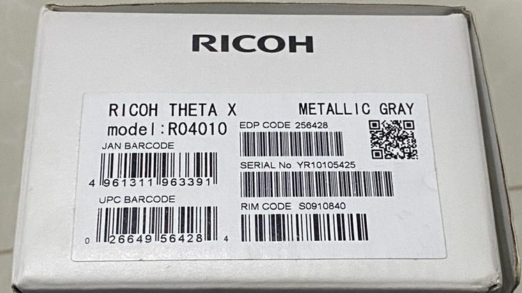 RICOH THETA X 360 Camera  รูปที่ 6