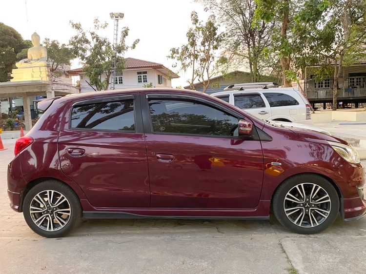 Mitsubishi Mirage 2016 1.2 GLS LTD Sedan เบนซิน เกียร์อัตโนมัติ แดง รูปที่ 2
