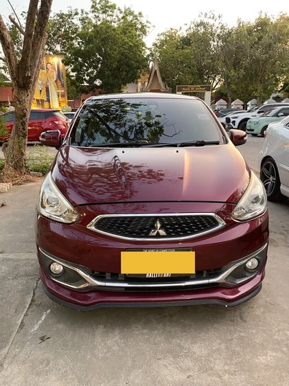 รถ Mitsubishi Mirage 1.2 GLS LTD สี แดง