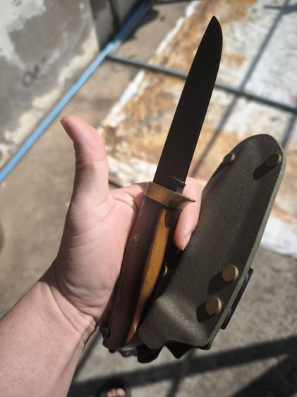 มีด เหล็ก sup9 ใบมีด รมดำ
ราคา 1000 ค่าส่ง ems 100 รูปที่ 2