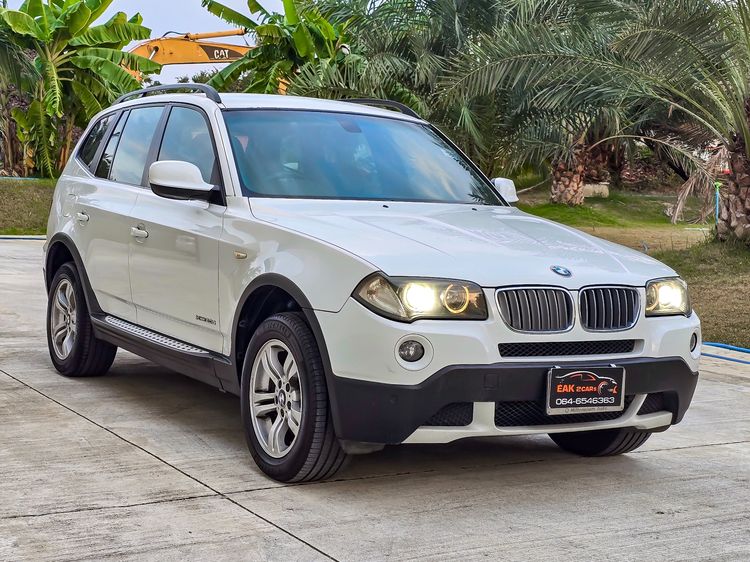 BMW X3 2011 2.0 xDrive20d 4WD Utility-car ดีเซล ไม่ติดแก๊ส เกียร์อัตโนมัติ ขาว รูปที่ 2