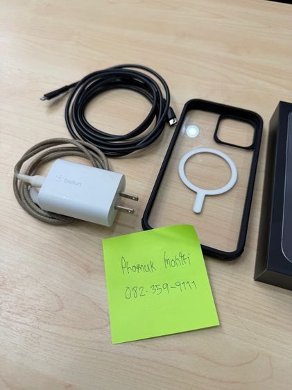 iPhone 13 Pro Max 256 GB สีดำ กราไฟต์ รูปที่ 5